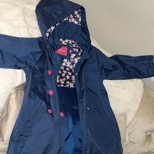 London Fog Toddler Rain Jacket Size M 5/6